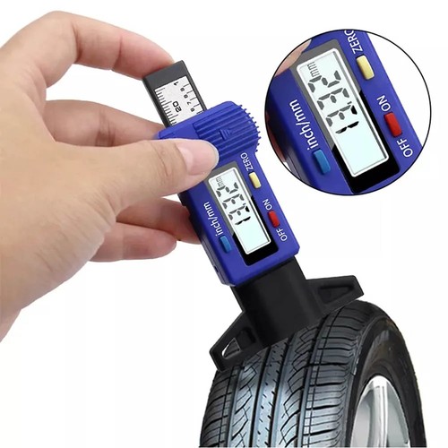 Digital tyre depth - gauge, tread