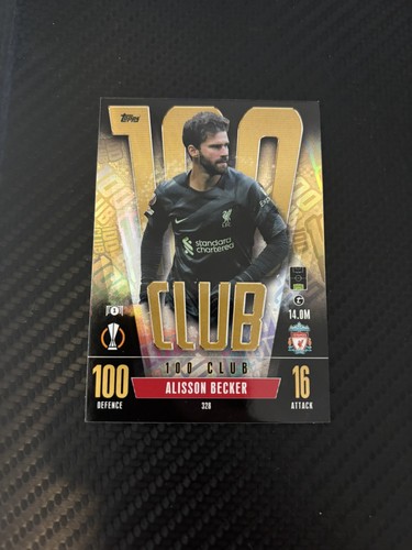 2023 alisson becker topps - 2023/24,