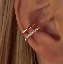 1x Zinc Alloy Gold Helix