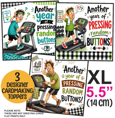 Card toppers for - xl,