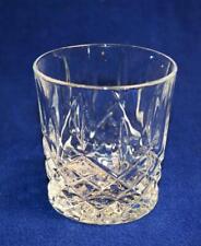 MARQUIS WATERFORD Crystal LISMORE 3 3/4"h Whiskey Glass Old Fashioned Tumbler