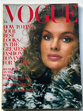 1970 Vogue 70s vintage fashion Ossie Clark Zandra Rhodes Thea Porter Dior London