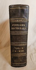 1775 Dictionary of the English