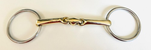Loose ring snaffle horse bit - loose,