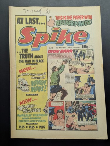 Spike comic 7th may - no, 16,