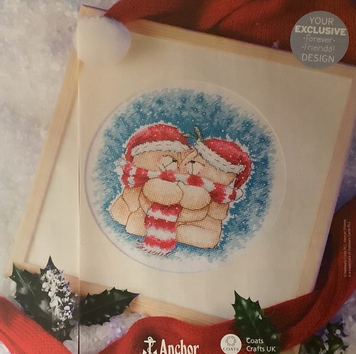 Cross stitch chart forever - cross,