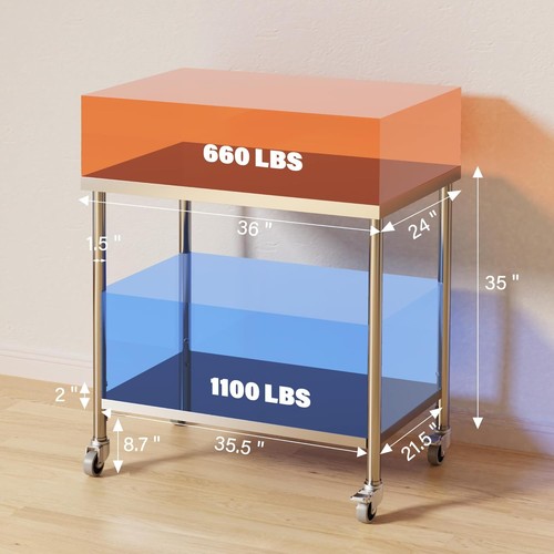 Commercial kitchen work bench - commercial,