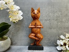 Yoga Figurine Cat Ornament