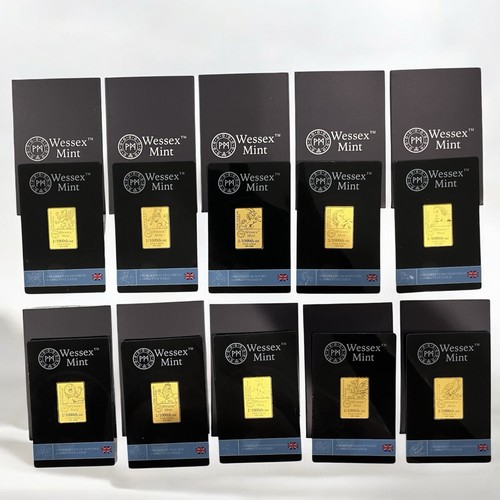 Wessex mint 1000oz gold - wessex,