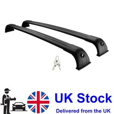 2x Roof Rail Rack Cross Bar