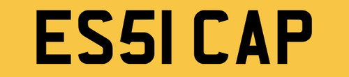 Escape vip reg number plate - escape,