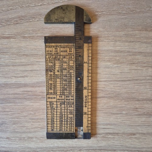 Antique rabone 1206 brass - no.1206, &