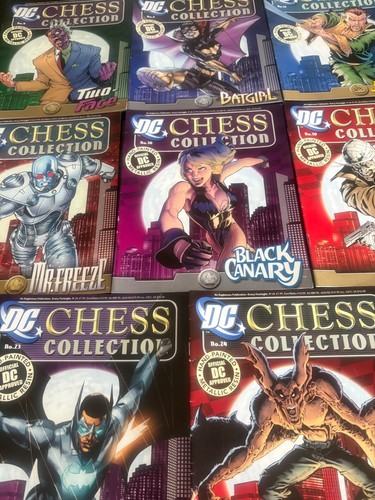 Eaglemoss chess collection - dc,