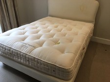 Vi Spring Double Bed with Imperial Mattress & Headboard