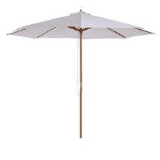 Fir wooden parasol garden - fir,