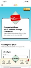 20% Off Virgin Experiences