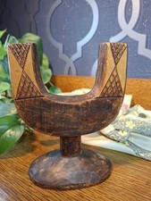 Vintage Wooden Candle Holder