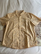 Fat Face Mens Peach Cotton s/s