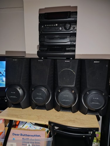 Sony hifi system with - hifi,