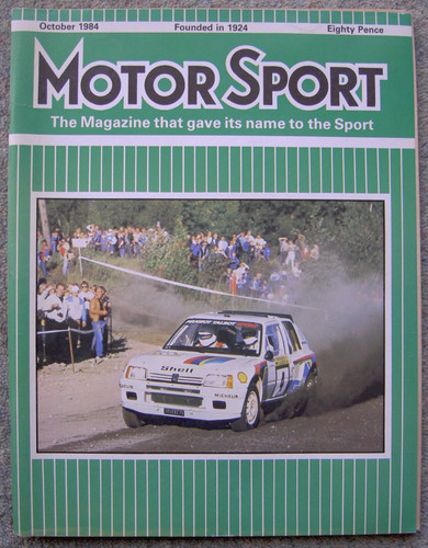 Motor sport italian - 1984),