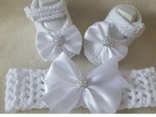 Hand knitted Romany Bling baby