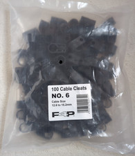 F4P 100 x Cable Cleats No. 6