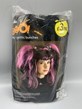 Wilko Boo! Gothic Bunches Wig