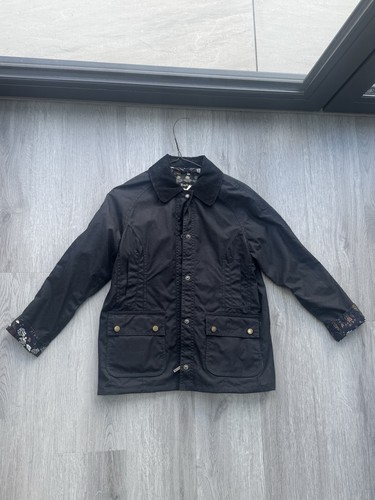 Girls barbour wax - girls, jacket