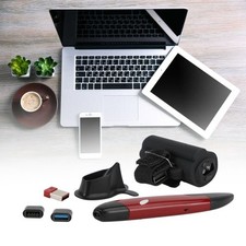 High Speed Mini 2.4GHz USB Wireless Lazy Finger Rings Optical Mouse / Pen Mouse*