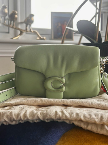Coach pillow tabby with - coach,