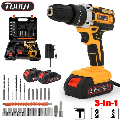 21v cordless electric - electric, drill