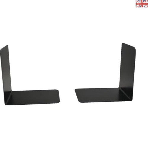 Reinforced black bookends - reinforced,