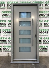 ALUMINIUM SECURITY FRONT DOOR TRIPLE GLAZED SMART DESIGNER EXTERNAL EXTERIOR new