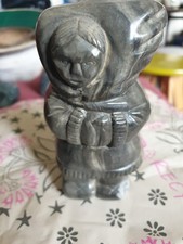 Thorn Arts Nonaimo Inuit Woman Carving Sculpture