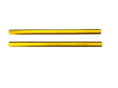 Hexagonal track rod 255mm 2 - hexagonal,
