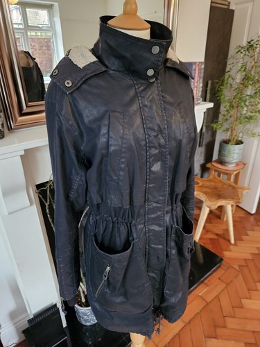 Navy whistles field coat - navy,