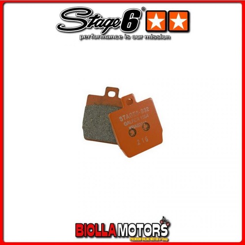 1025032 racing pads - s6-1025032/r,