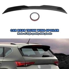 99cm For Seat Ateca MK3 2012+Rear Boot Trunk Lip Spoiler Wing Universal Black UK