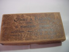 VICTORIAN CURLY CLAY PIPE-AMAZING-IN CURRY & PAXTON LIVERPOOL OPTICIANS BOX RARE