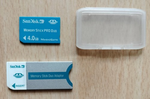 4gb sandisk memory stick - stick, pro