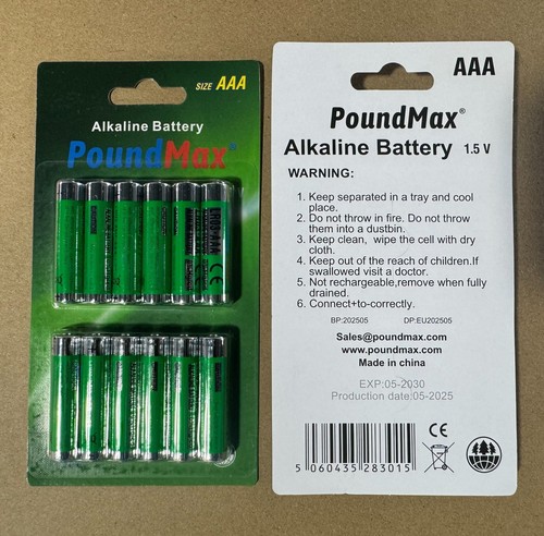 Aaa lr03 mn2400 - 12, 1.5v