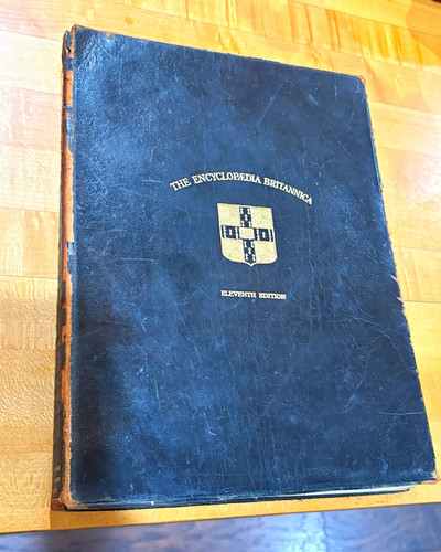 Encyclopaedia britannica 11th - encyclopaedia,