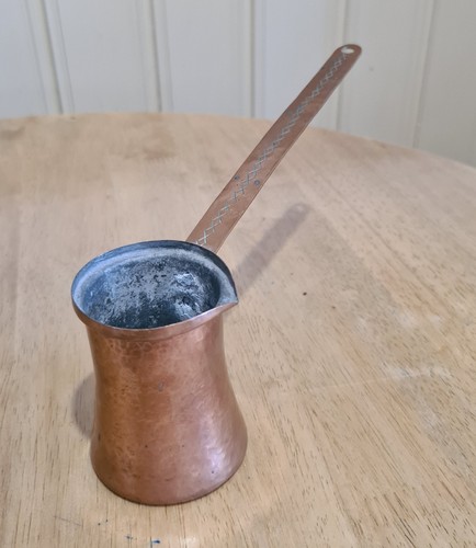 Vintage hammered copper - hammered,