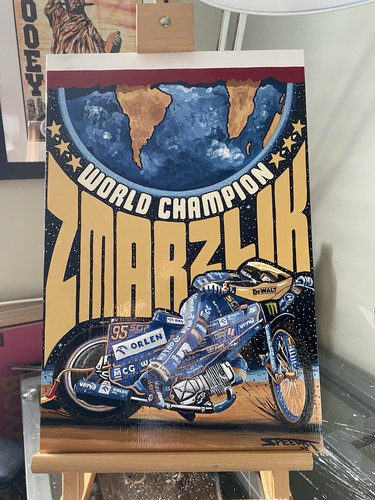 Bartosz zmarzlik hand painted - bartosz, hand-painted
