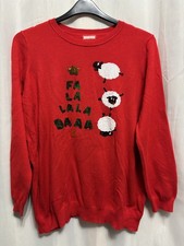 @264 George Sz 20 Red Knit