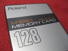 Roland M-128D Memory Card