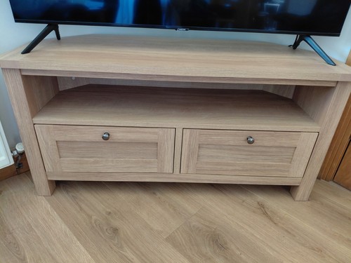 Oak style corner unit with - oak,