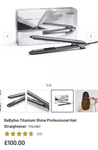 Babyliss titanium shine - babyliss,
