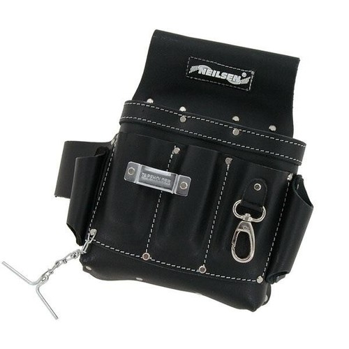 Electrician leather tool belt - leather,