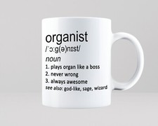 Organist Mug Coffee Tea Cup